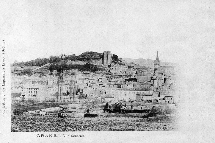 Grâne.- Vue du village.