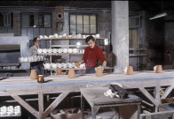 Saint-Uze.- L'usine Revol, poterie industrielle.