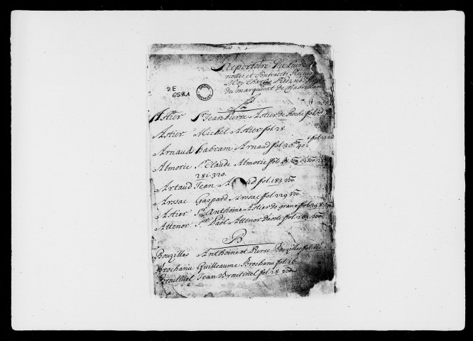 6 mars 1689-18 décembre 1692