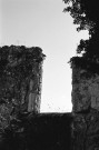 La Bâtie-Rolland.- Fenêtre au dessus de la tribune de la chapelle Saint-Roch.