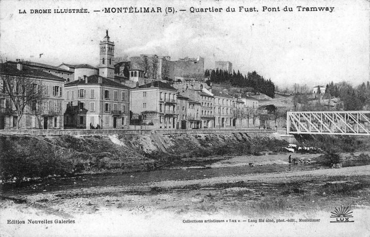 Vue du quartier du Fust.