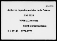 Répertoire général (5 juillet 1772-10 novembre 1773).