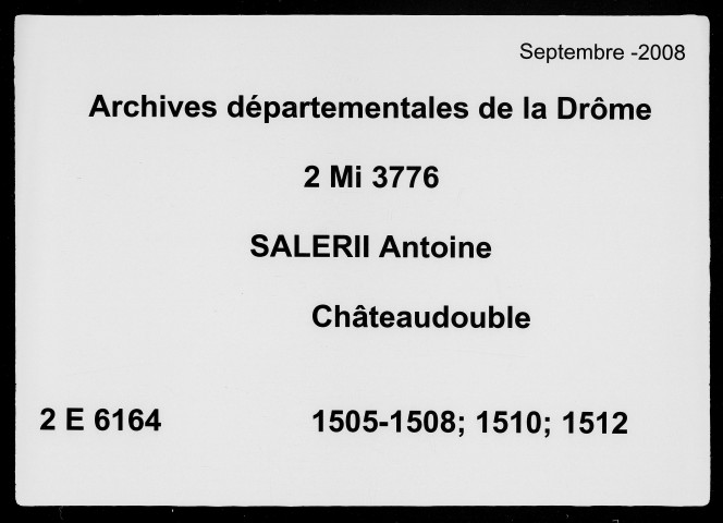 26 mai 1505-17 janvier 1512