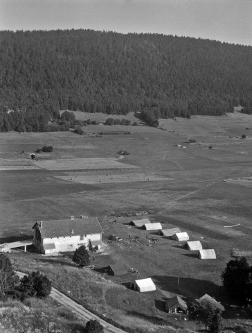 Vassieux-en-Vercors.- Vue aérienne de la colonie de Noisy-le-Sec.