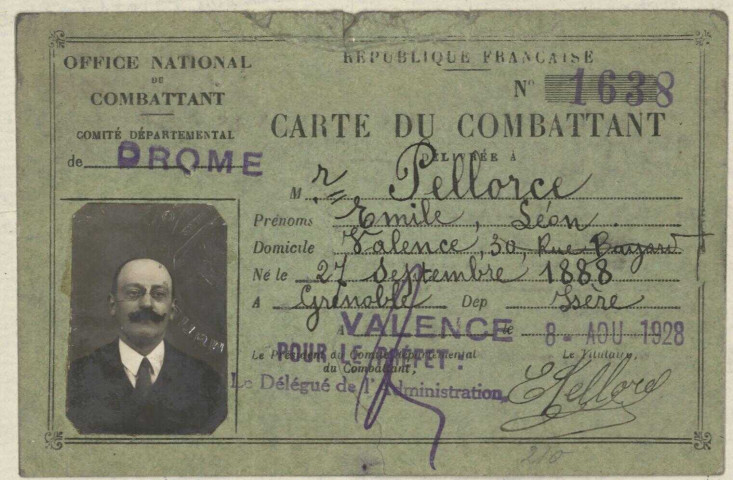 Pellorce, Émile Léon