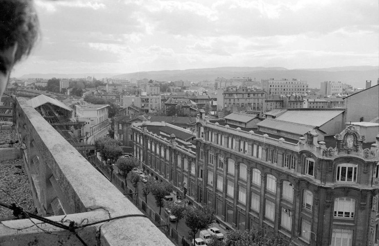 Valence.- Vue panoramique de la ville prise de l'immeuble à l'angle de la rue des Alpes.