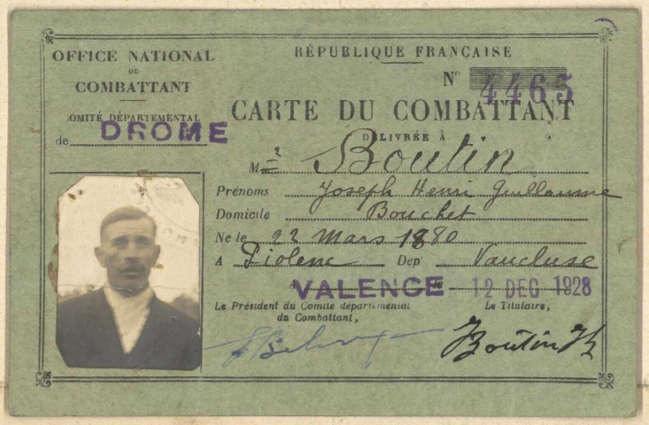 Boutin, Joseph Henri Guillaume