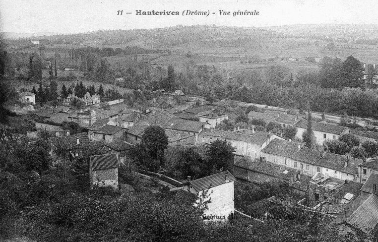 Vue générale du village.
