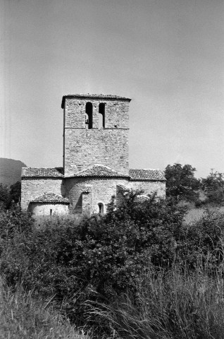 Sainte-Jalle.- L'église Notre-Dame de Beauvert.