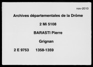 20 mars 1358-24 juillet 1359