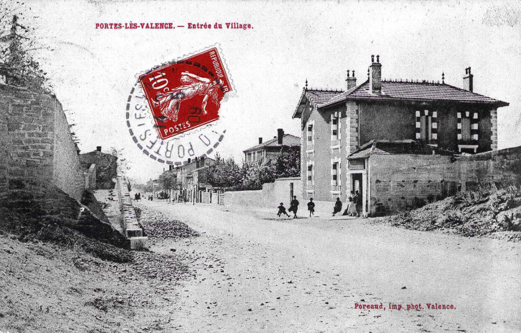 L'actuelle avenue Jean Jaurès.