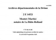 11 avril 1633-9 septembre 1634