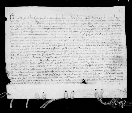 Donation par Hugues Richard, clerc de Saint-Pierre de Bourg-lès-Valence.