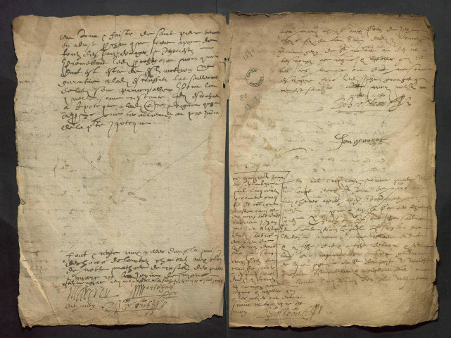 Fragments (1591, 1594, 1596, 1602-1603, 1612, 1621, 1625) (1591, 1594, 1596, 1602-1603, 1612, 1621, 1625).