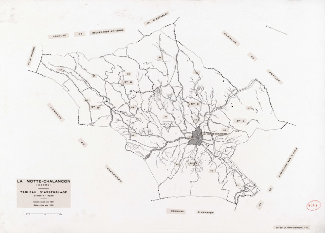 Tableau d'assemblage. 1985.