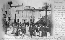 La place de la Fontaine.