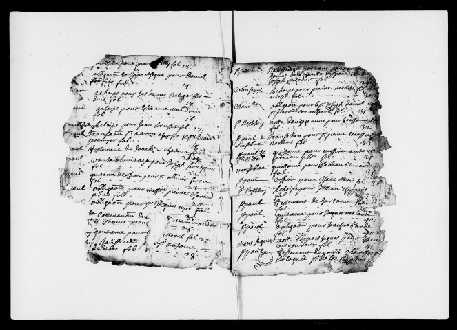 2 janvier 1693-6 mai 1696