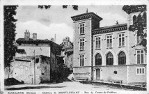 Marsanne.- Le château de Montluisant, rue du comte de Poitiers.