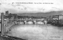Pont Vieux et Pont Neuf sur l'Isère.