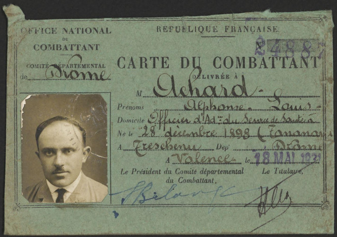 Achard, Alphonse Louis