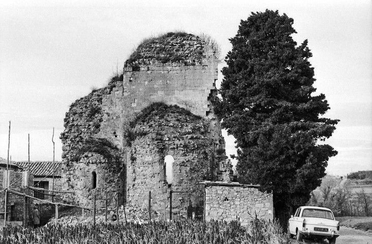 Allan. - La chapelle Barbara, avant la restauration de 1976.