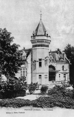 Peyrus. - Le château.