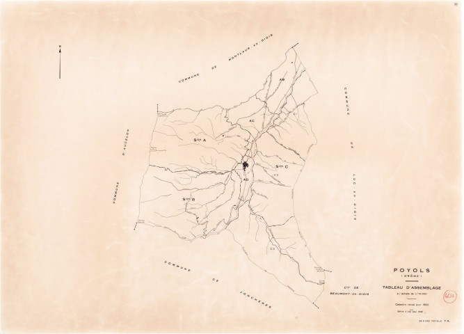 Tableau d'assemblage. 1988.