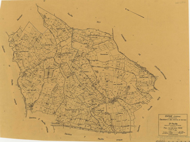 C2, Erôme et Gervans. 1939-1949.