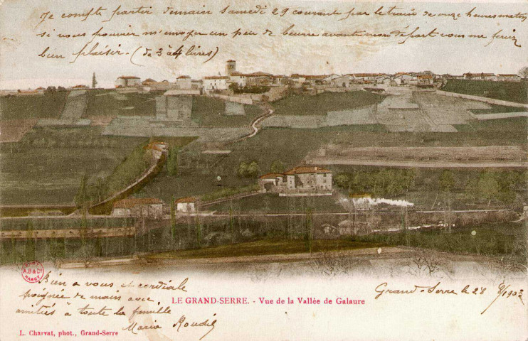 Vue générale du village.