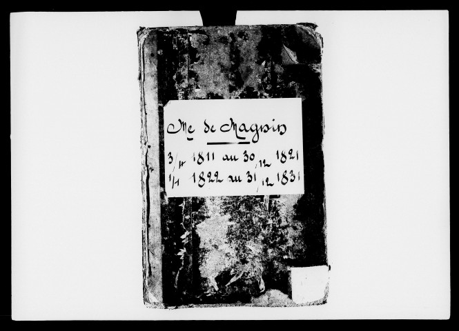 Répertoire général (3 avril 1811-30 décembre 1831).