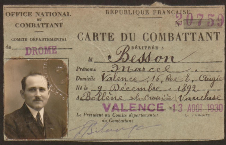 Besson, Marcel Jean Gustave