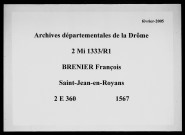 Notes étendues (1567).