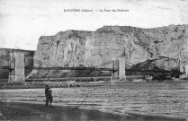 Le pont du Robinet sur le Rhône.