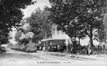 Saint-Paul-Trois-Châteaux. - La gare.