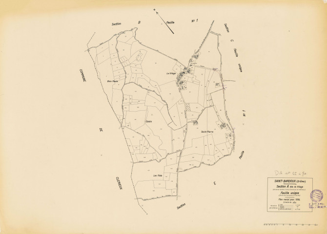 A, Le Village. 1934.