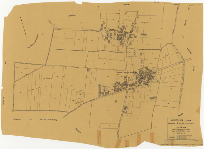 A3, Fauconnières. 1968.
