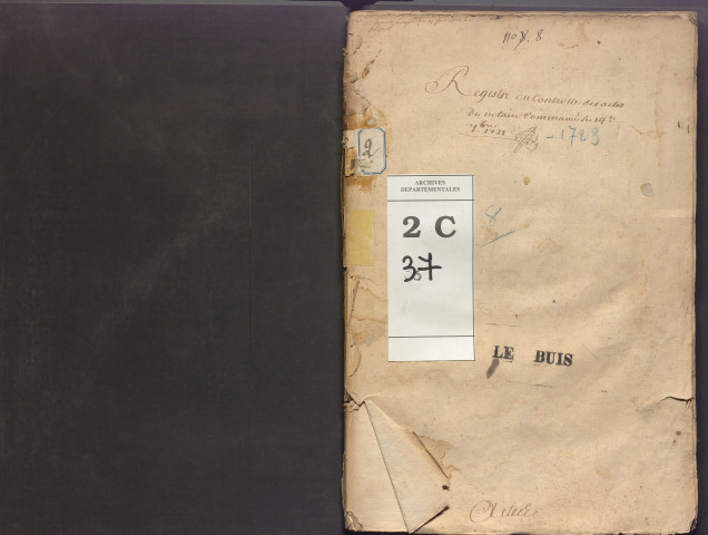 14 septembre 1721-24 janvier 1723