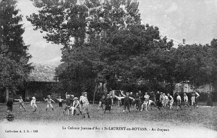 Saint-Laurent-en-Royans. - La colonie Jeanne d'Arc.