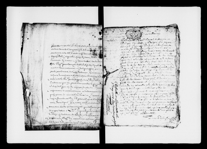 Répertoire alphabétique des noms des parties (2 mai 1728-28 décembre 1730).