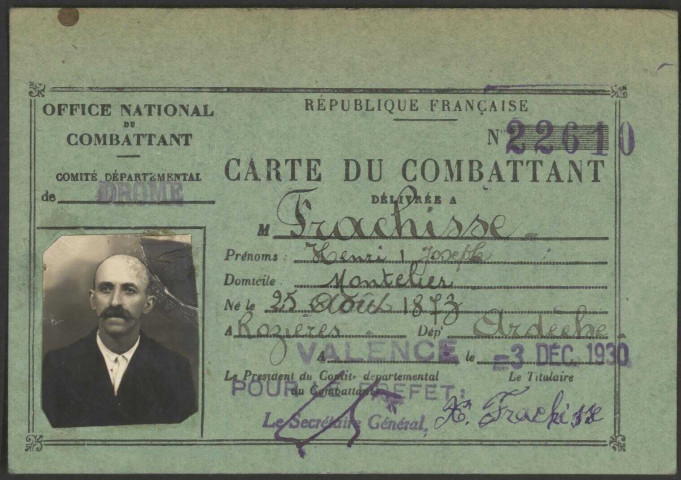 Frachisse, Henri Joseph