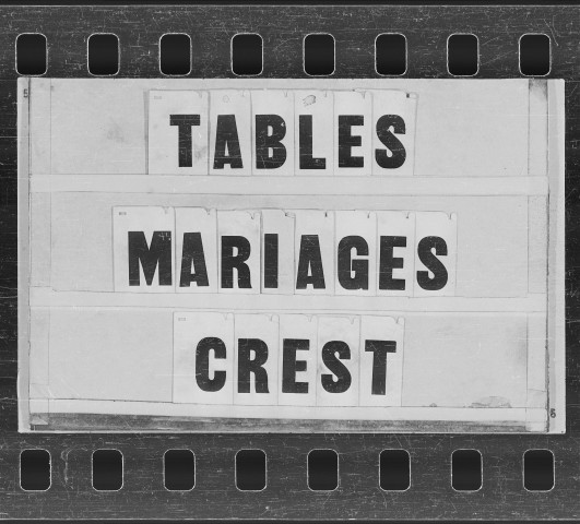 Mariages (1700-1792).