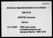 15 janvier 1569-13 mai 1570