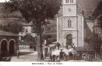 Place de l'église Saint-Antoine.