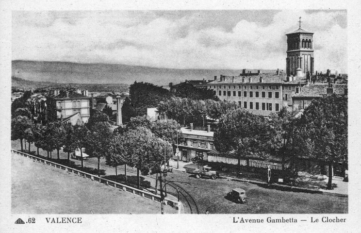 L'avenue Gambetta.