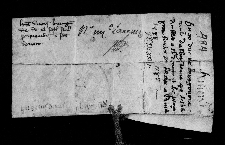 Donation par Hugues III duc de Bourgogne et comte d'Albon.