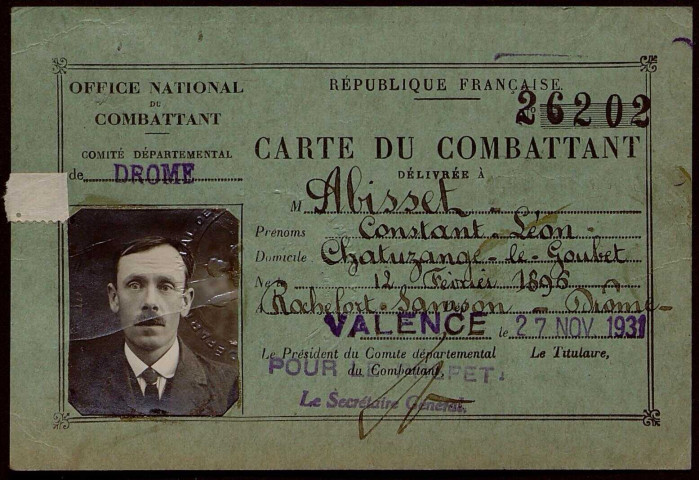 Abisset, Constant Léon