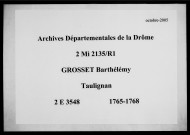 21 décembre 1765-13 février 1768