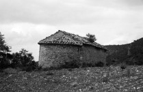 Châteauneuf-de-Bordette.- Le chevet de la chapelle Saint-Quentin.