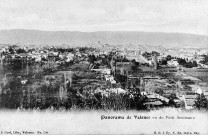 Valence.- Vue générale de la ville de l'actuelle caserne Baquet.