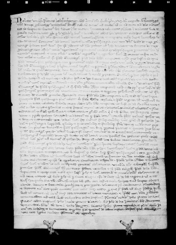 Donation par Galvaing, seigneur de Roche.